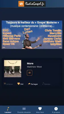 RADIO GOSPEL android App screenshot 5